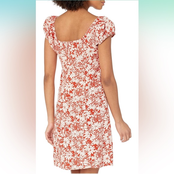 Linen Blend Madewell Mini Dress - Picture 2 of 7